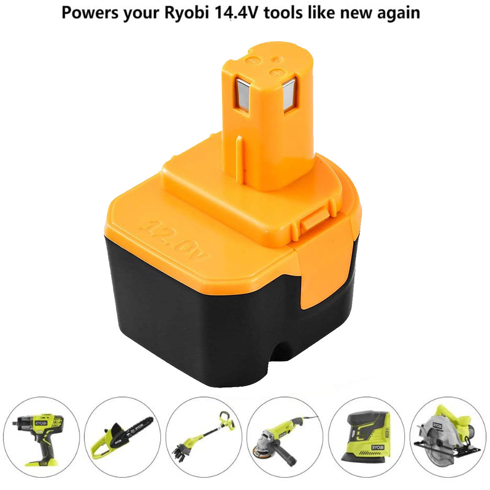 Rechargeable Ni-Cd NI-MH 14.4V 3.0Ah for for Ryobi battery pack 14.4V 130224010 130224011 130281002 1314702 1400144 1400655 1400656 1400671 
