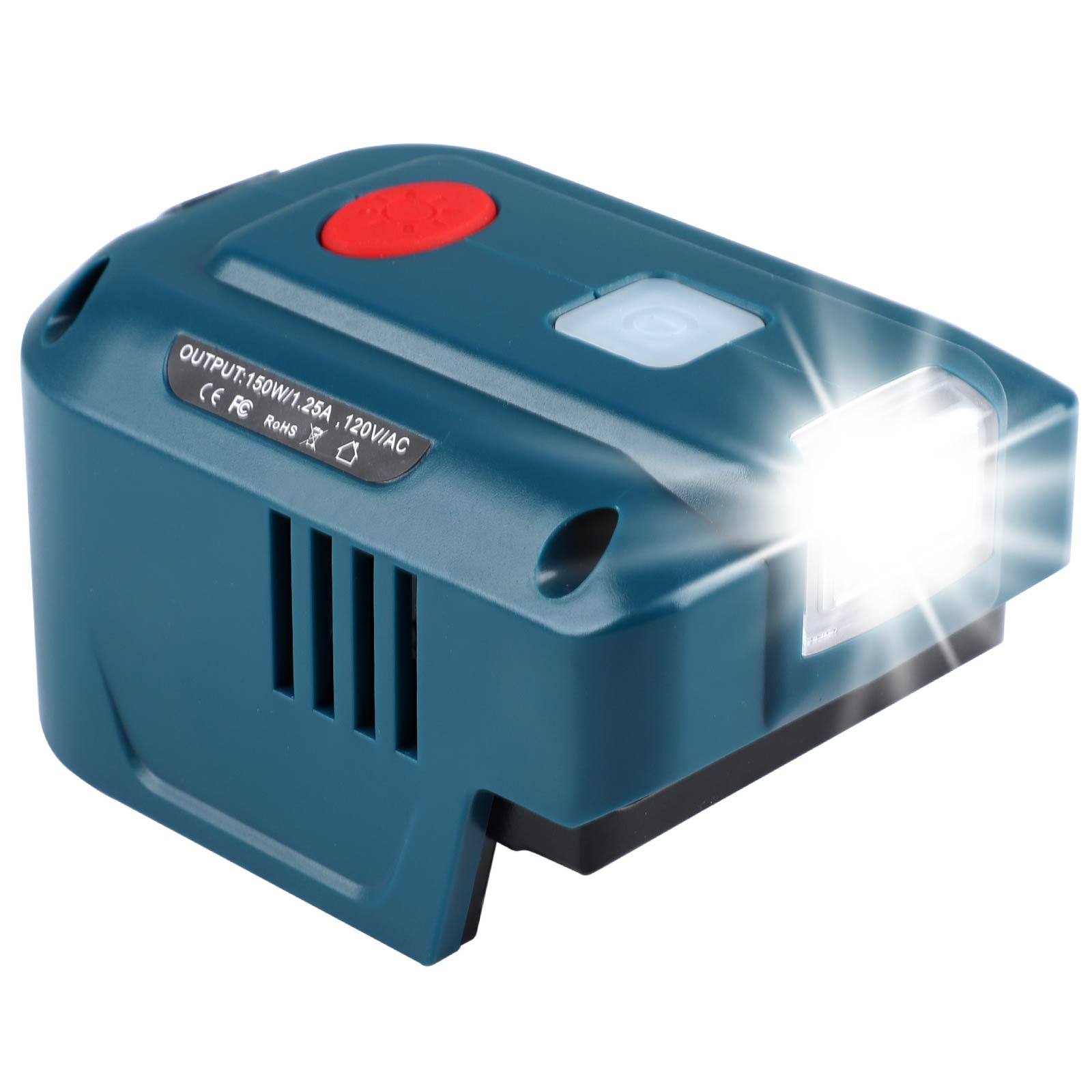 　Power Inverter for Bosch 18V Lithium Battery Power Supply Inverter Convert Bosch DC To AC 110V 120v Battery Inverter