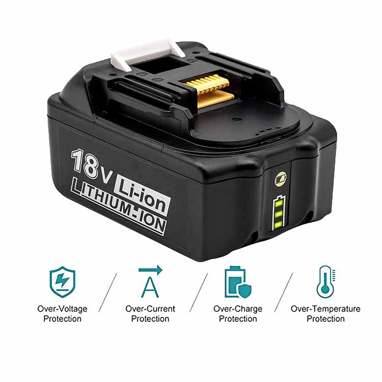 18V LXT Lithium Ion 6.0Ah Battery with Makita Battery 18v 