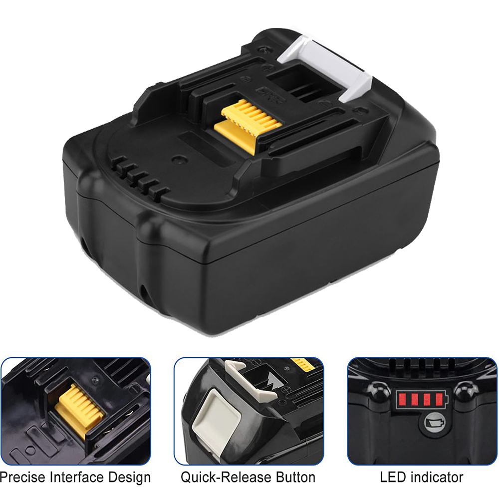 18 Volt 6.0 Ah LXT Lithium Ion Battery For Makita 18V BL1840 Battery Makita 18V 3.0ah Power Tool Battery