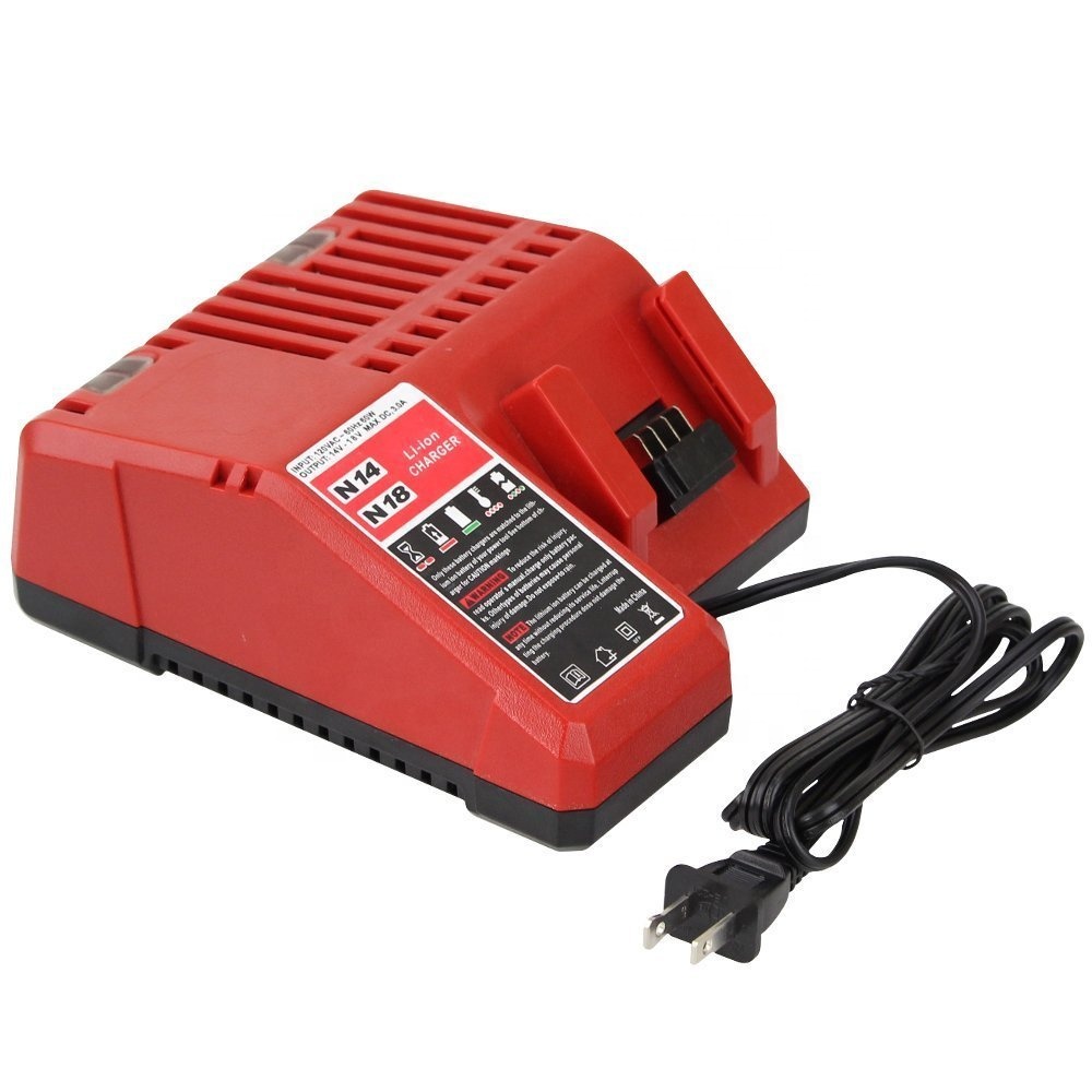 Multi-Voltage M18 Battery Rapid Charger Compatible with Ryobi Charger 40v
