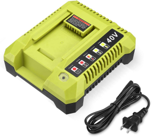 how to charge foy ryobi 40v battery charger OP401 40V 6.0Ah